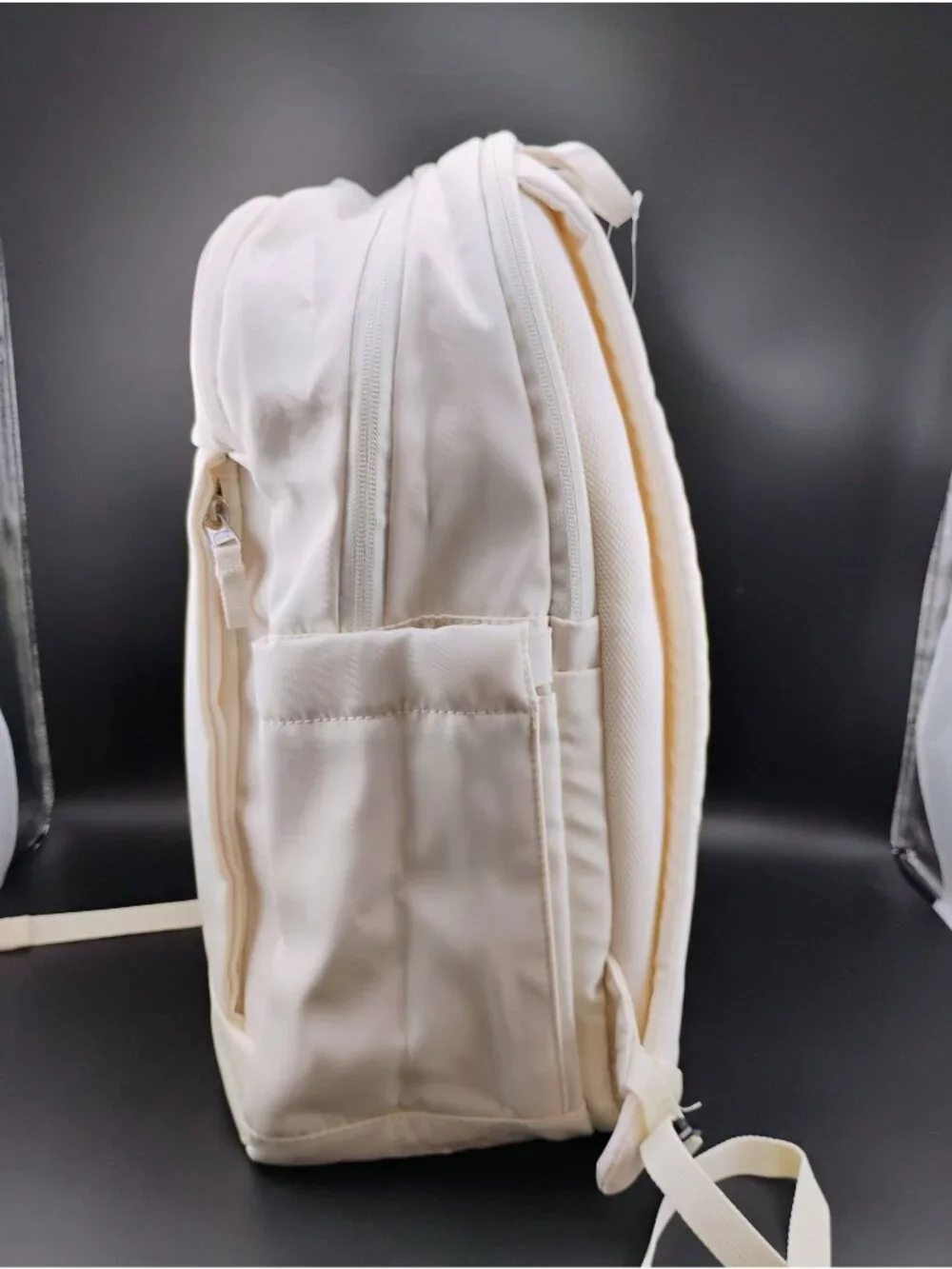 All In Motion Large White Backpack With Padded Straps